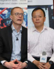 ST模擬、MEMS及傳感器事業部副總裁 、MEMS傳感器產品部總經理 Andrea ONETTI及ST大中華暨南亞區模擬及MEMS產品部市場總監吳衛東