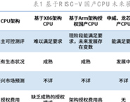 未來RISC-V很可能發展成為世界主流CPU之一